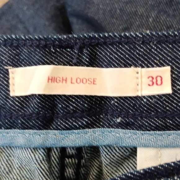 LEVI'S X FELIX THE CAT PLEATED HIGH LOOSE WOMEN'S JEANS Size 30 NWT - Picture 6 of 9